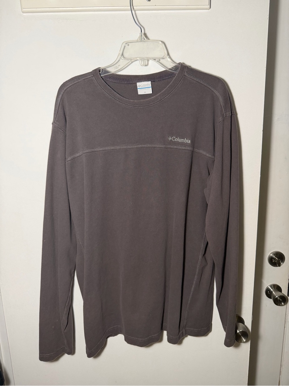 Columbia Long Sleeve Crewneck Shirt - Charcoal